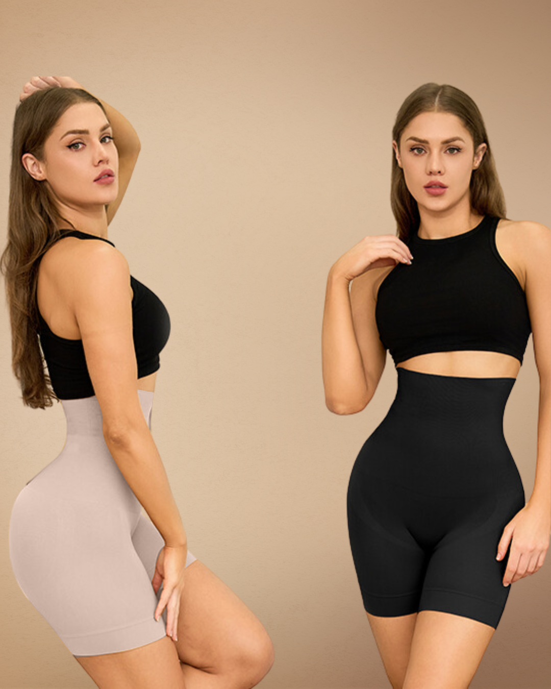 Lenjerie Modelatoare "Bermuda Invisibile" - Compresie & Push-up