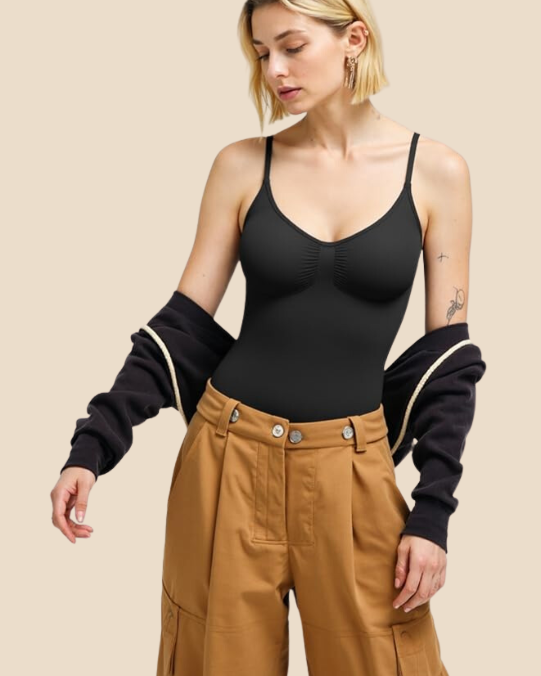 Body Modelator "Linea Divina", Compresie Ridicată, Fără Cusături