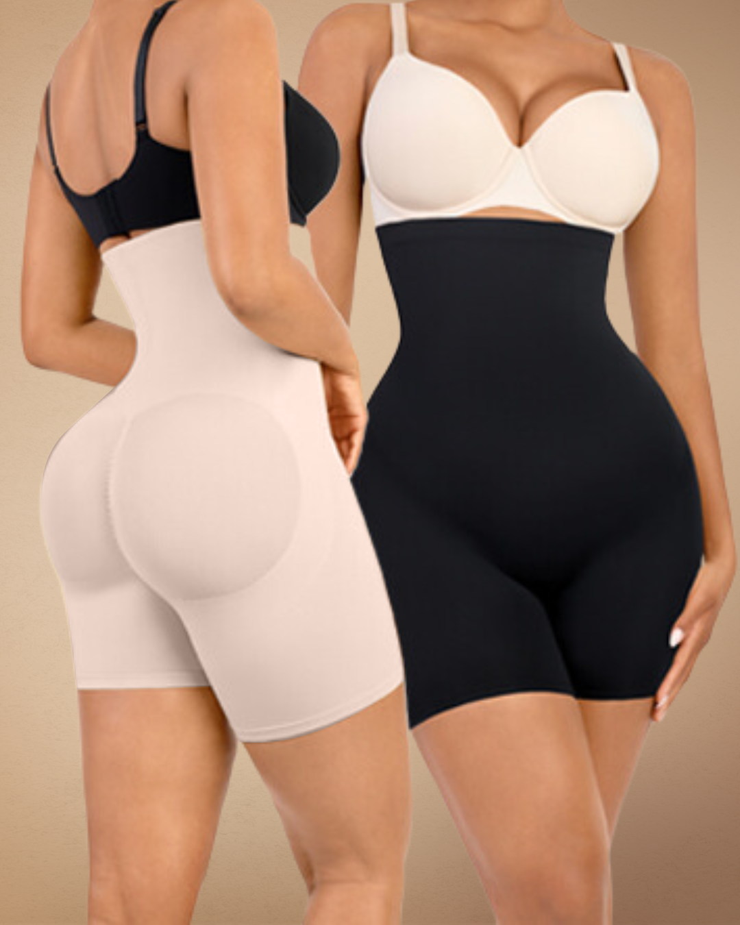 Lenjerie Modelatoare "Bermuda Invisibile" - Compresie & Push-up