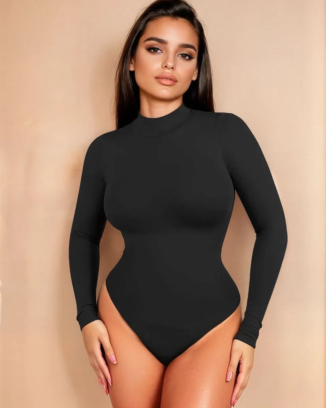 Lenjerie Modelatoare "Dolcevita", Compresie Ridicată, Guler Înalt