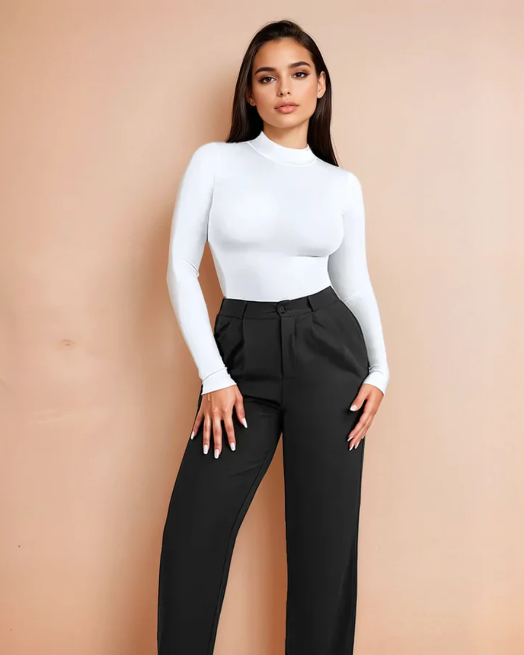 Lenjerie Modelatoare "Dolcevita", Compresie Ridicată, Guler Înalt